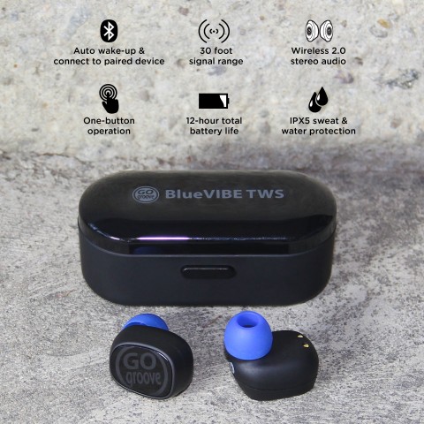 Gogroove Bluevibe Tws True Wireless Earbuds - True Wireless